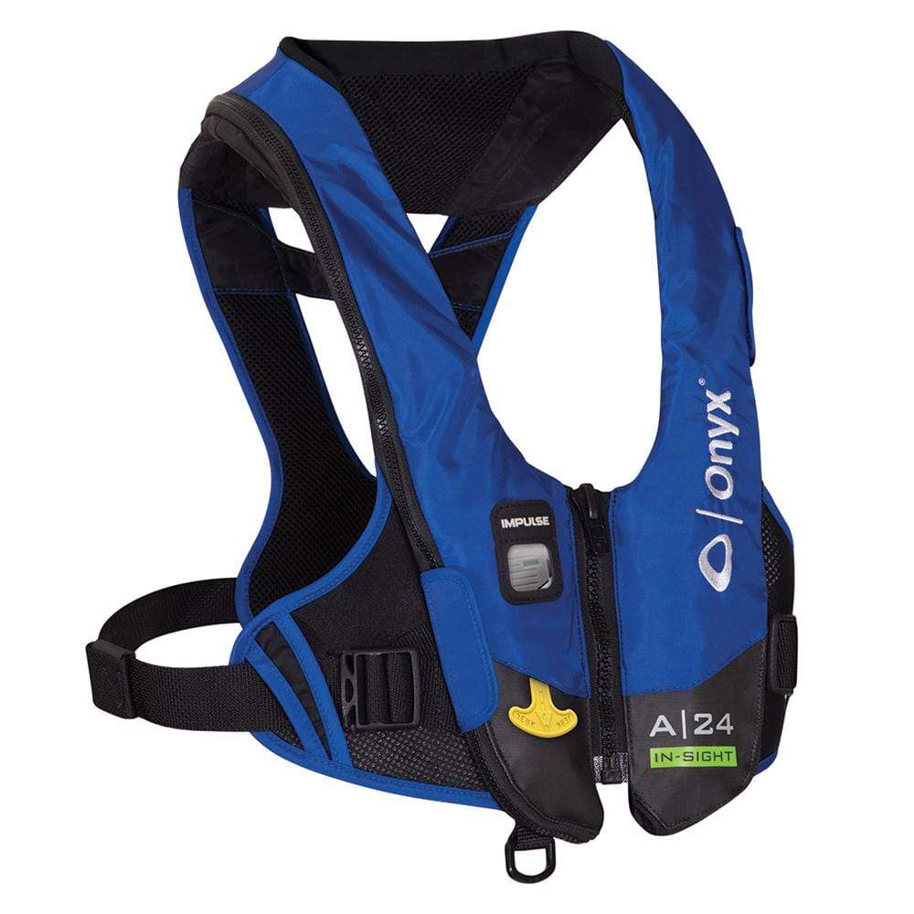 Onyx Outdoor Hazardous Item - Not Qualified for Free Shipping Onyx Impulse A-24 In-Sight Automatic Inflatable PFD #133800-500-004-17