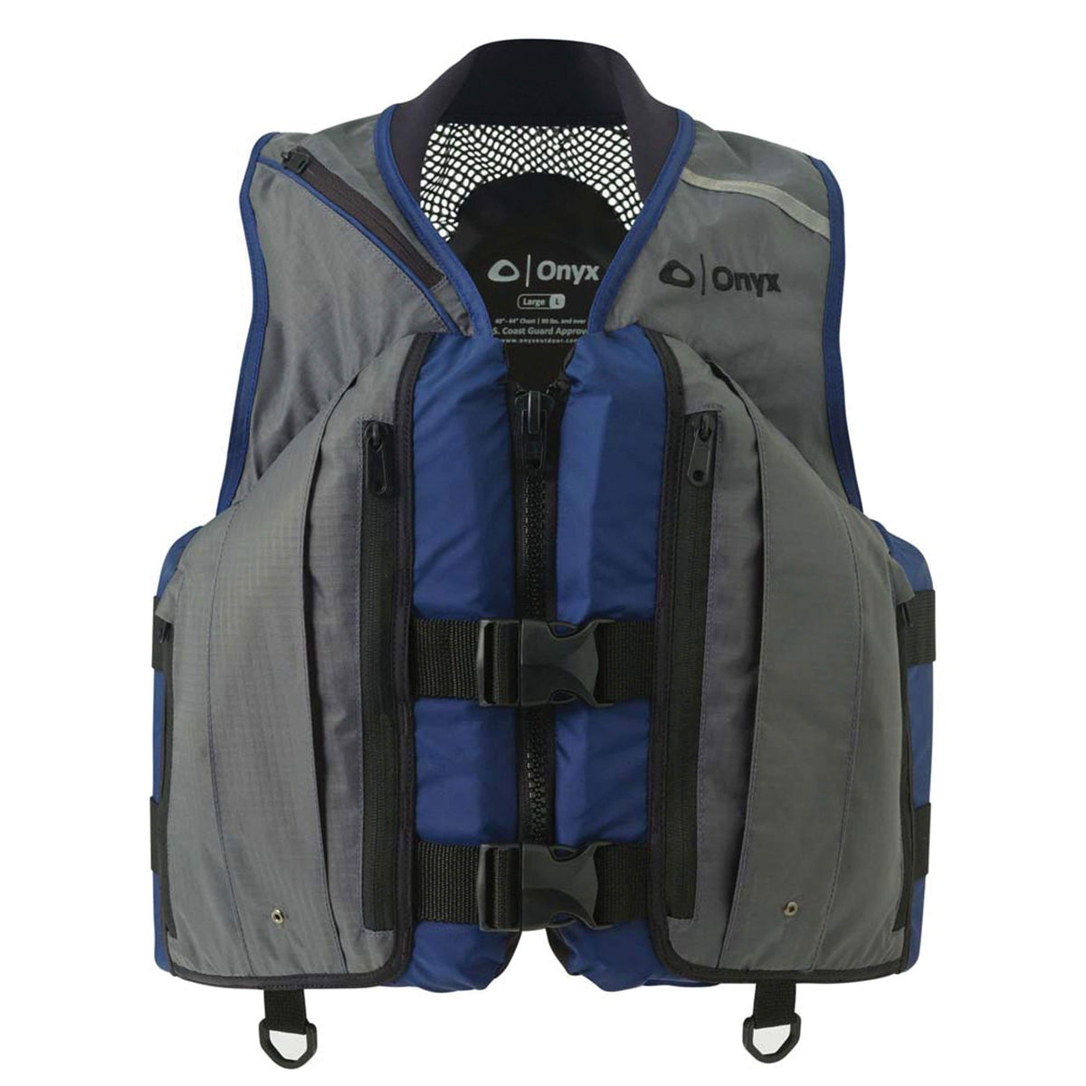 Onyx Mesh Deluxe Sport Vest L Charcoal/Navy #116400-701-040-13
