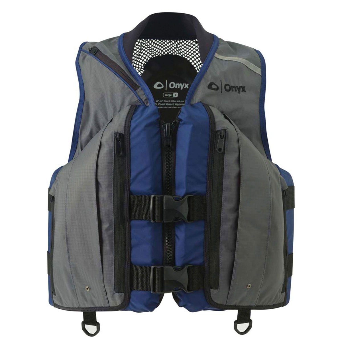 Onyx Mesh Deluxe Sport Vest XL Charcoal/Navy #116400-701-050-13