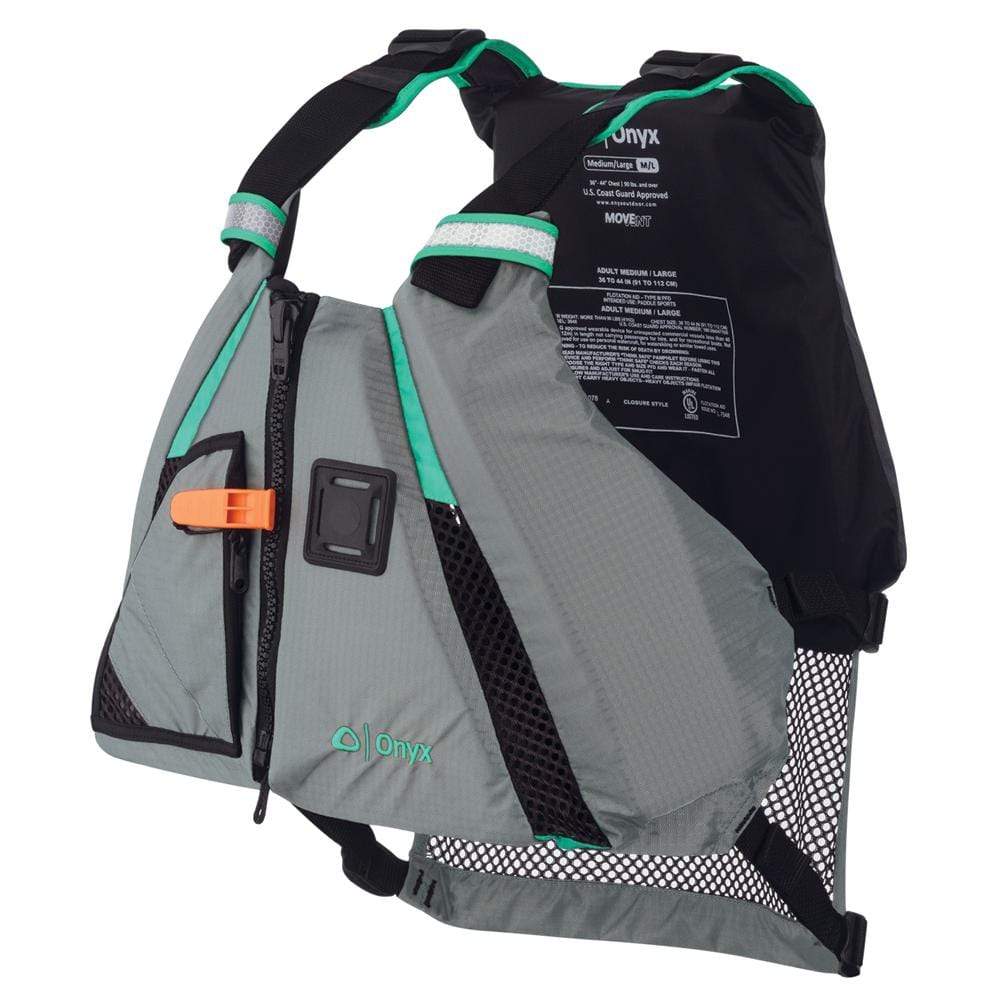 Onyx Outdoor Qualifies for Free Shipping Onyx Movement Dynamic Paddle Sports Vest M/L Aqua #122200-505-040-15