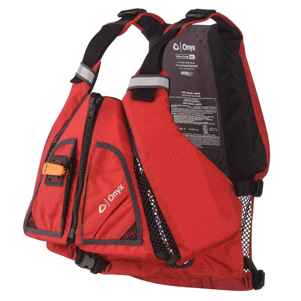 Onyx Outdoor Qualifies for Free Shipping Onyx Movevent Torsion Paddle Sports Life Vest M/L #122400-100-040-14