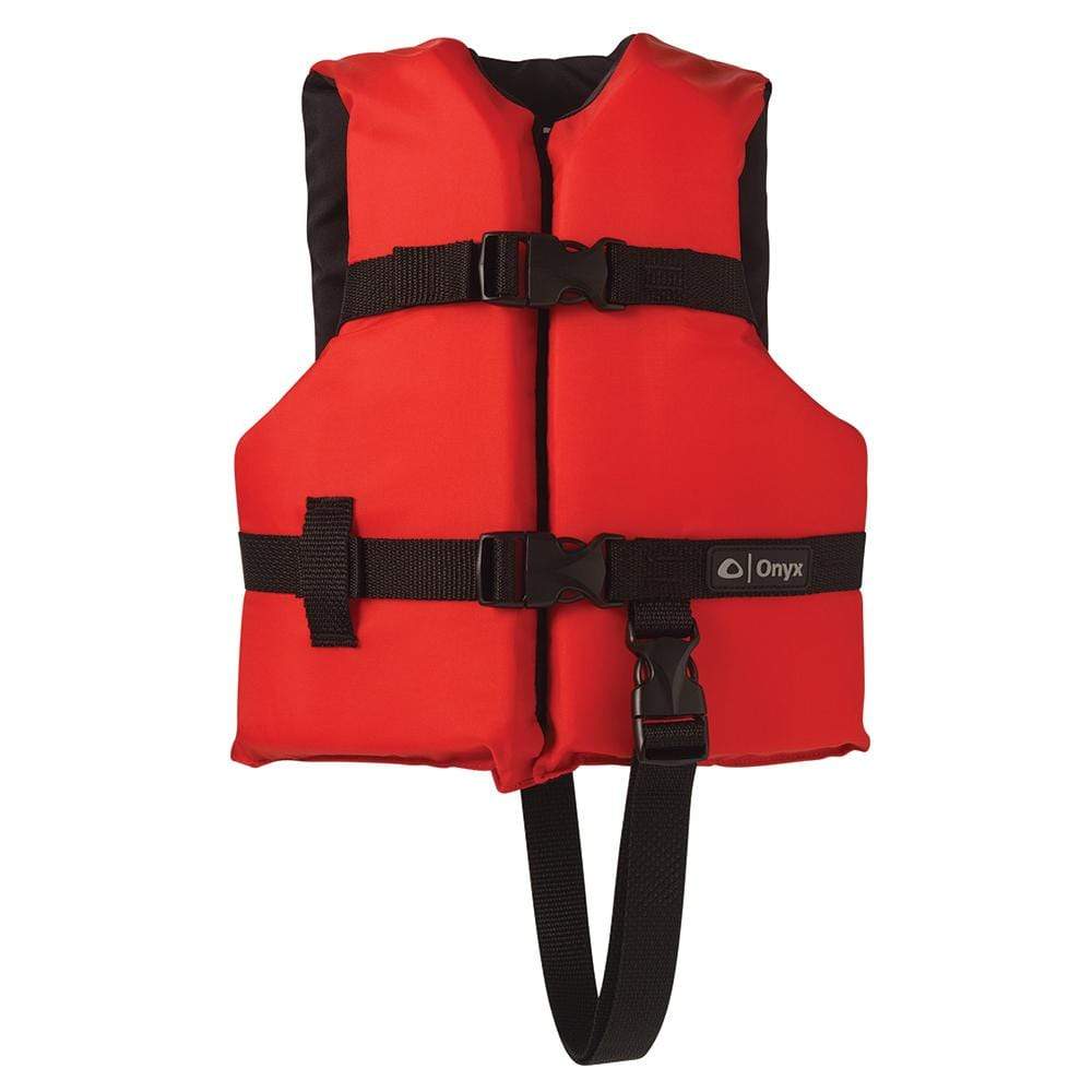 Onyx Outdoor Qualifies for Free Shipping Onyx Nylon Child Life Jacket Red #103000-100-001-12