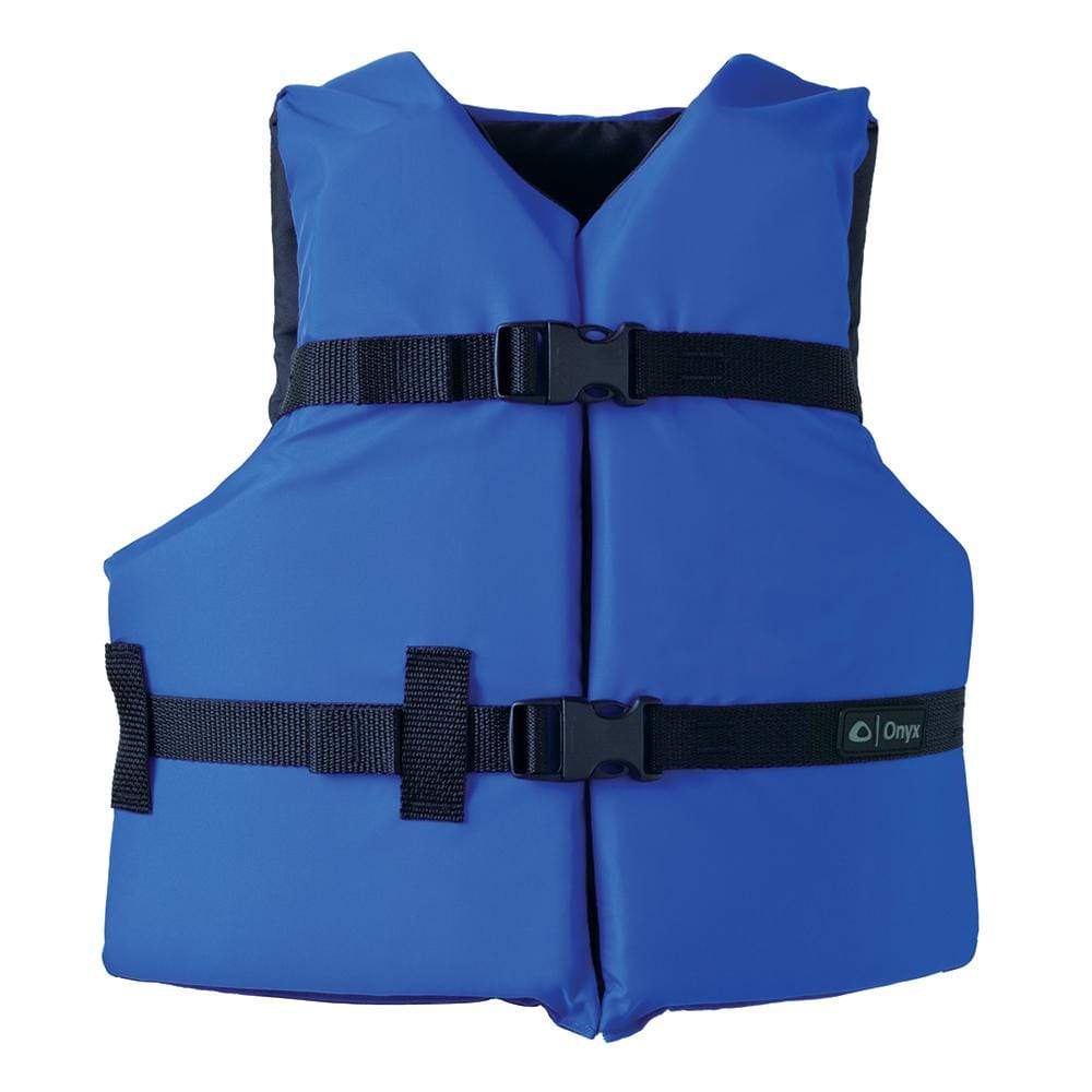 Onyx Outdoor Qualifies for Free Shipping Onyx Nylon Youth Life Jacket Blue #103000-500-002-12