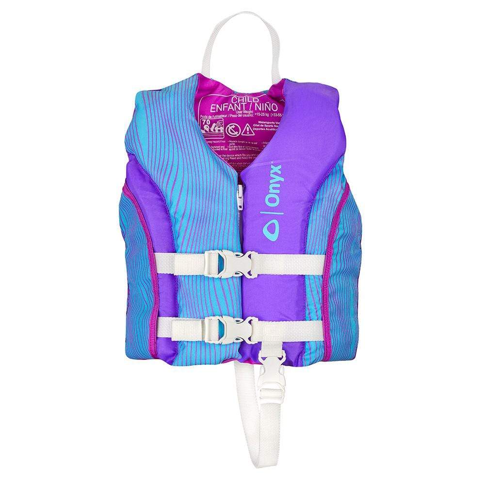 Onyx Outdoor Qualifies for Free Shipping Onyx Shoal All Adventure Child Life Jacket Purple #121000-600-001-21