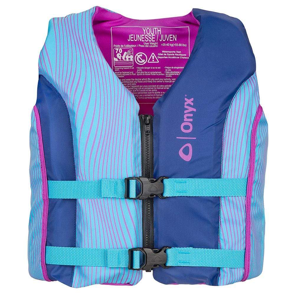 Onyx Outdoor Qualifies for Free Shipping Onyx Shoal All Adventure Youth Life Jacket Blue #121000-500-002-21
