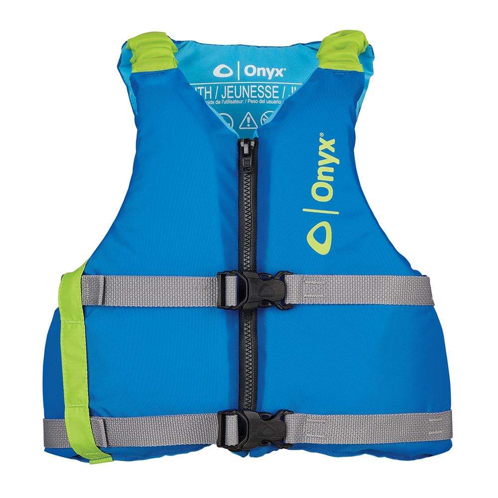 Onyx Outdoor Qualifies for Free Shipping Onyx Youth Universal Paddle Vest Blue #121900-500-002-21