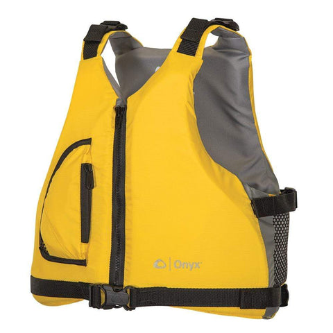 Onyx Outdoor Qualifies for Free Shipping Onyx Youth Universal Paddle Vest Yellow #121900-300-002-17