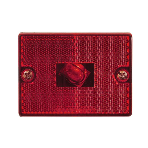 Optronics Qualifies for Free Shipping Optronics Clearance Marker Square Red Stud Mount #MC36RBP
