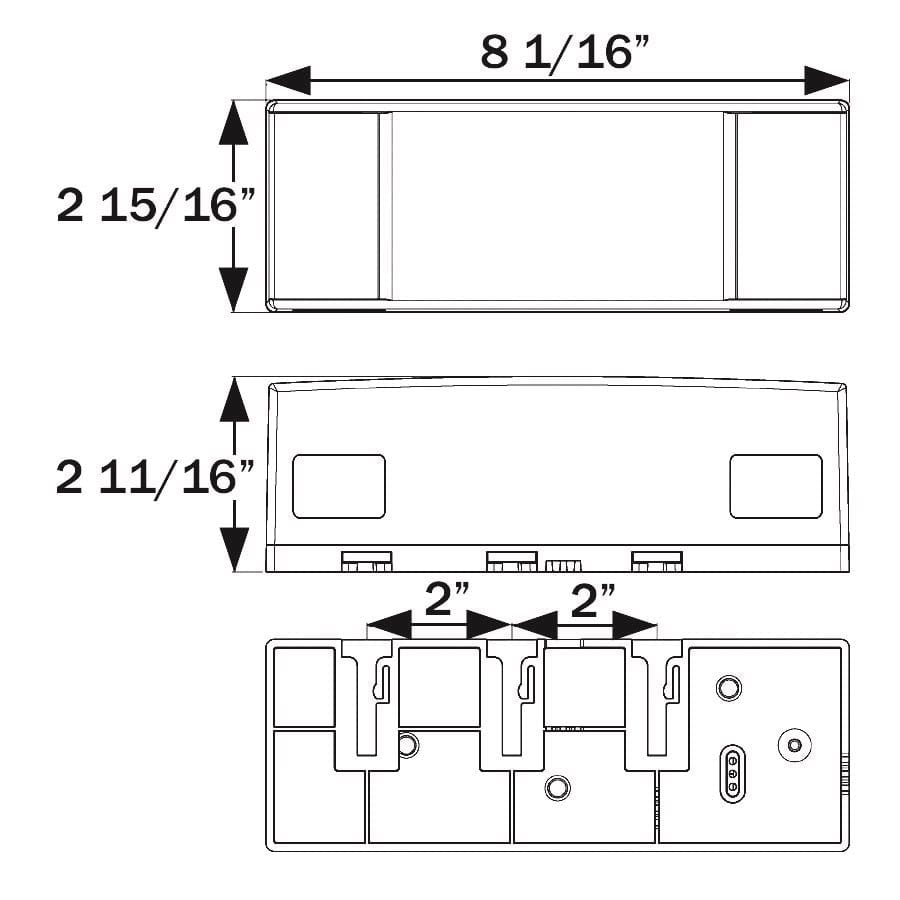 Optronics Qualifies for Free Shipping Optronics Kit Mirro Flex Low Profile LED #TLL-26RK
