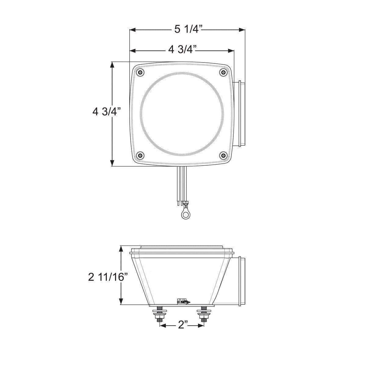 Optronics Qualifies for Free Shipping Optronics LED Combination Passenger Side Tail Light #STL6RS