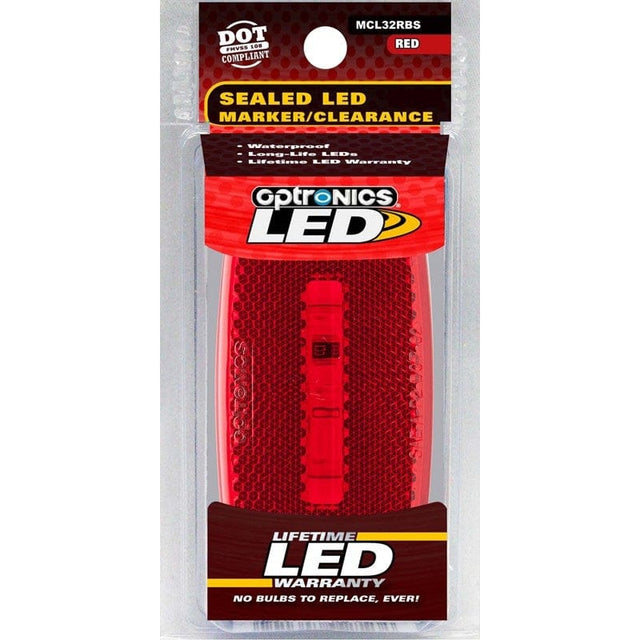 Optronics Qualifies for Free Shipping Optronics LED Marker/Clearance Light Black Base #MCL32RBS