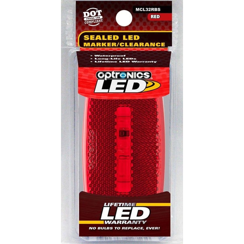 Optronics Qualifies for Free Shipping Optronics LED Marker/Clearance Light Black Base #MCL32RBS