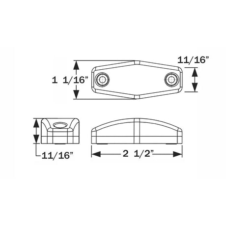 Optronics Qualifies for Free Shipping Optronics LED Mini Clearance/Marker Amber #MCL13A2BP
