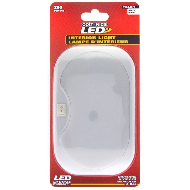 Optronics Qualifies for Free Shipping Optronics LED RV Interior Light Surface Mount Low-Profile #RVILL40FS