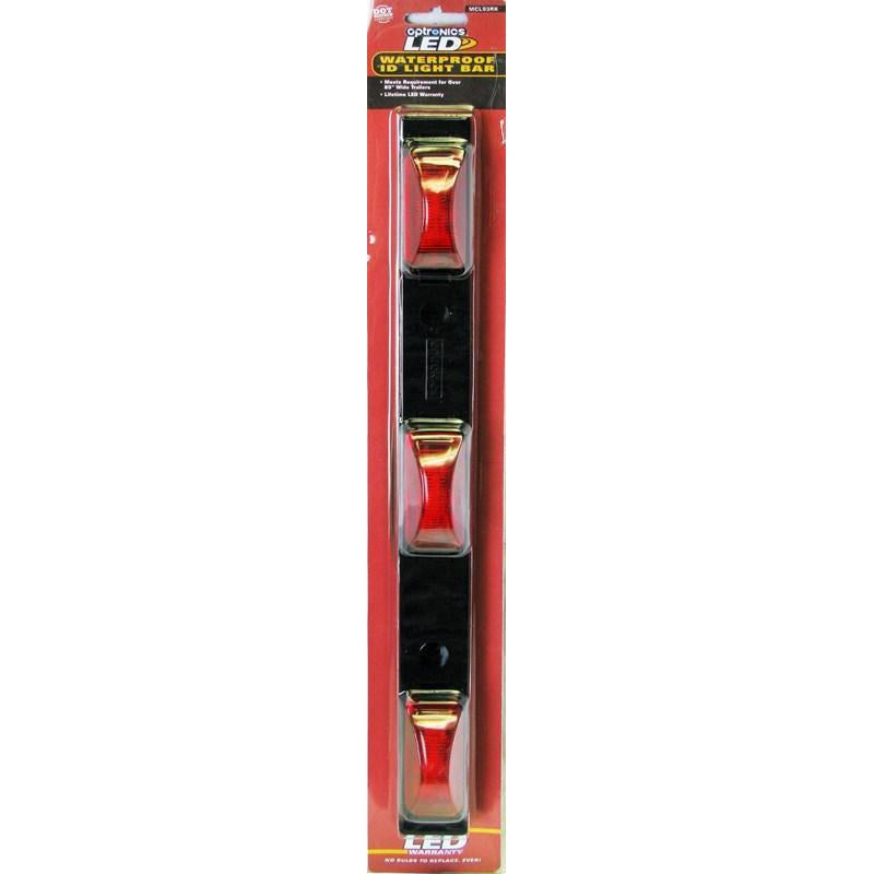 Optronics LED Sealed Identification Light Bar 3-pc #MCL93RK