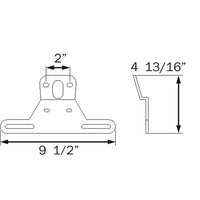 Optronics Qualifies for Free Shipping Optronics License Plate Bracket #LP10SBP