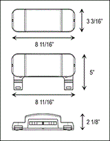 Optronics Qualifies for Free Shipping Optronics Low Profile LED Passenger Tail Light Black Base #RVSTLB60FS