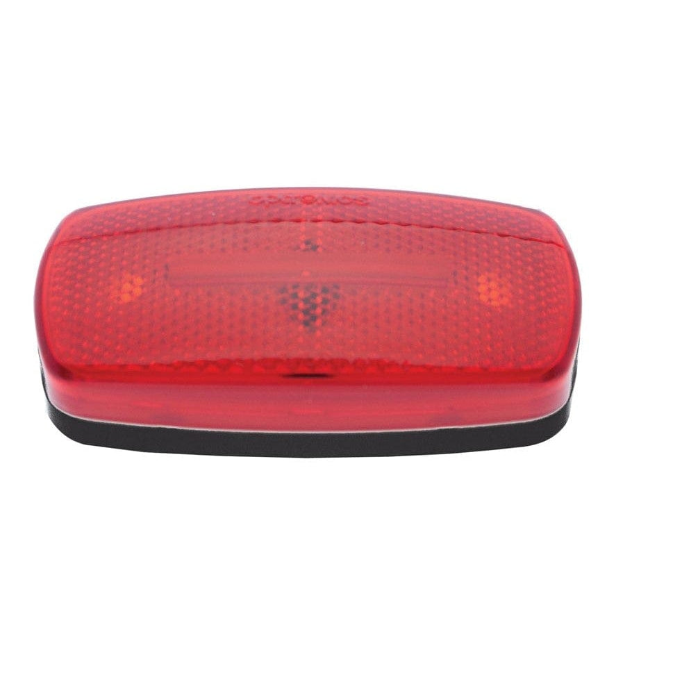 Optronics Qualifies for Free Shipping Optronics Marker Light Oval Black Base Red #MC32RBS