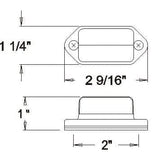 Optronics Qualifies for Free Shipping Optronics Mini Chrome-Plated License Plate Light #LP31CS