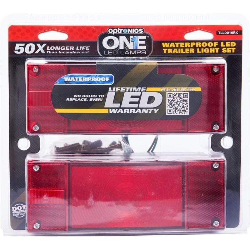 Optronics Qualifies for Free Shipping Optronics One Series LED Tail Light Kit Low Profi #TLL0016RK