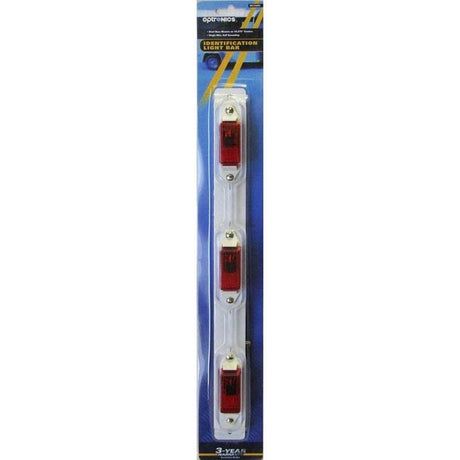 Optronics Qualifies for Free Shipping Optronics Red Identification Light Bar #MC99RK