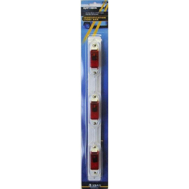 Optronics Qualifies for Free Shipping Optronics Red Identification Light Bar #MC99RK