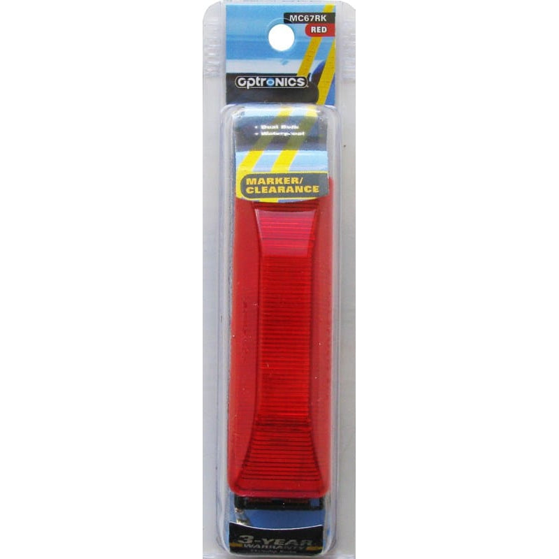 Optronics Qualifies for Free Shipping Optronics Red Thinline LED Marker-Clearance Light #MC67RK