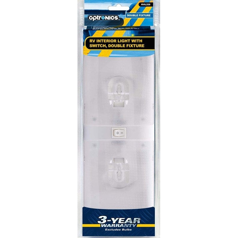Optronics Qualifies for Free Shipping Optronics RV Interior Light 12" 4-1/4" #RVIL22SCFS