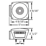 Optronics Qualifies for Free Shipping Optronics Tail Light 6-Function Combo Stud Mount #ST8RS