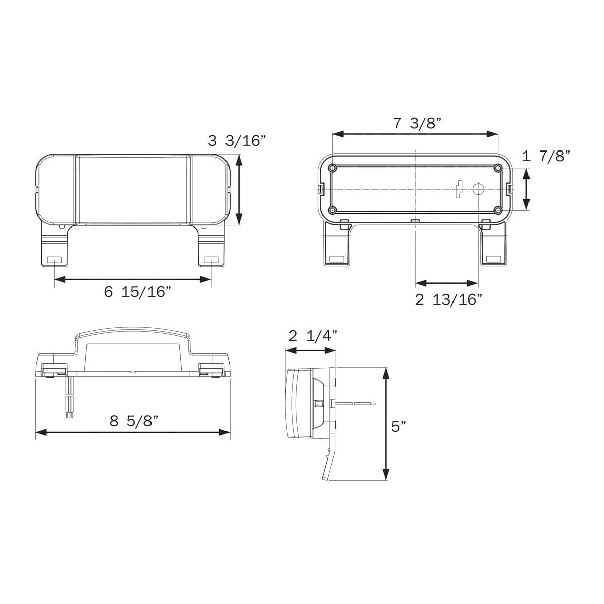 Optronics Qualifies for Free Shipping Optronics Tail Light RV Driver New #RVST61S