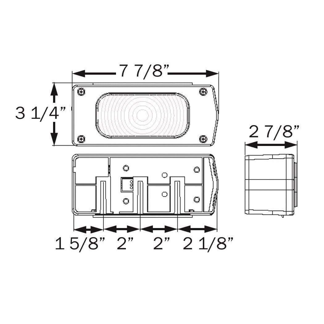 Optronics Qualifies for Free Shipping Optronics Universal Mount Combination Tail Light Kit #TL36RK