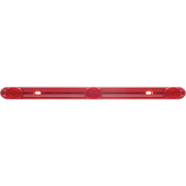 Optronics Qualifies for Free Shipping Optronics Waterproof 3-LED Identification Light Bar Red #MCL98RK