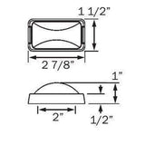 Optronics Qualifies for Free Shipping Optronics Yellow Sealed Marker-Clearance Light #MC91AS