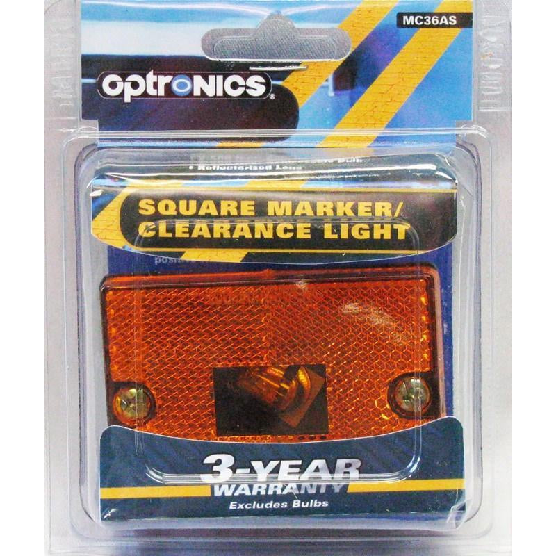 Optronics Yellow Surface Mount Marker-Clearance Light #MC36AS