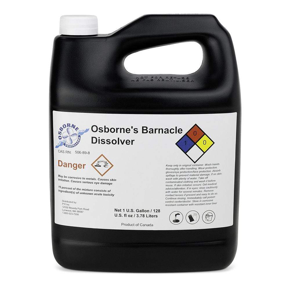 Osborne's Barnacle Dissolver Hazardous Item - Not Qualified for Free Shipping Osborne's Barnacle Dissolver 1 Gallon #03-BD128