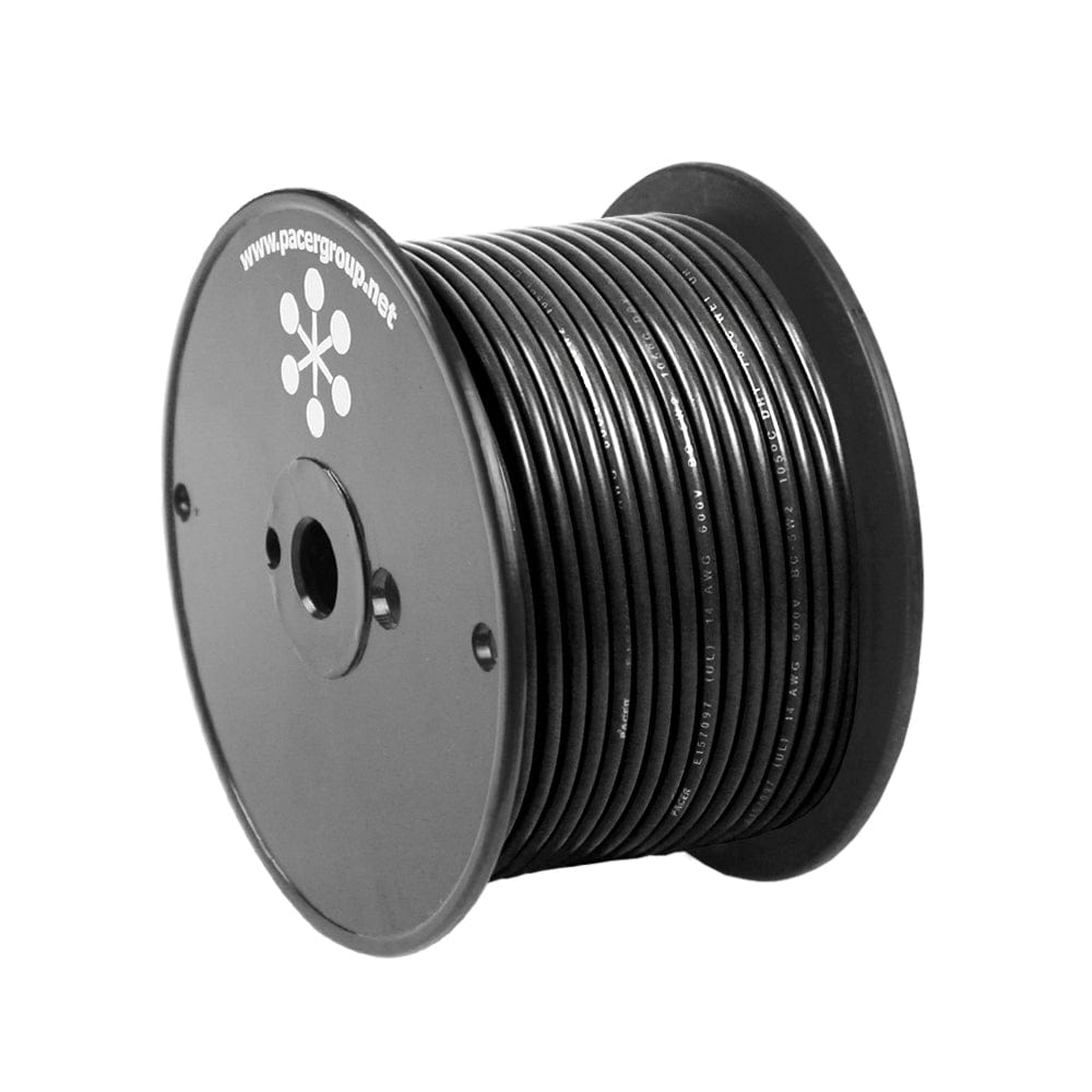 Pacer Group Qualifies for Free Shipping Pacer Black 100' 16 AWG Primary Wire #WUL16BK-100