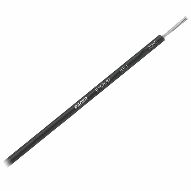 Pacer Group Qualifies for Free Shipping Pacer Black 25' 10 AWG Primary Wire #WUL10BK-25