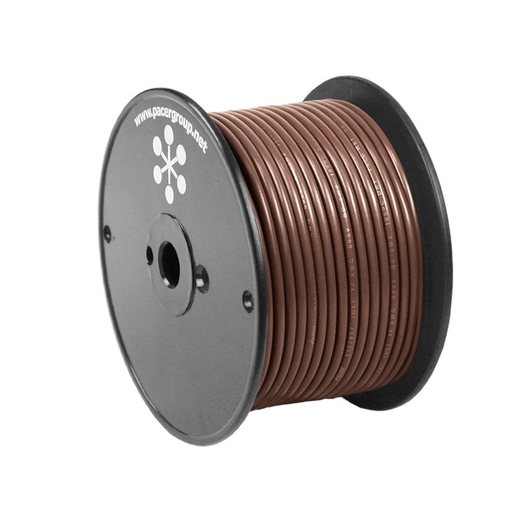 Pacer Group Qualifies for Free Shipping Pacer Brown 100' 18awg Primary Wire #WUL18BR-100