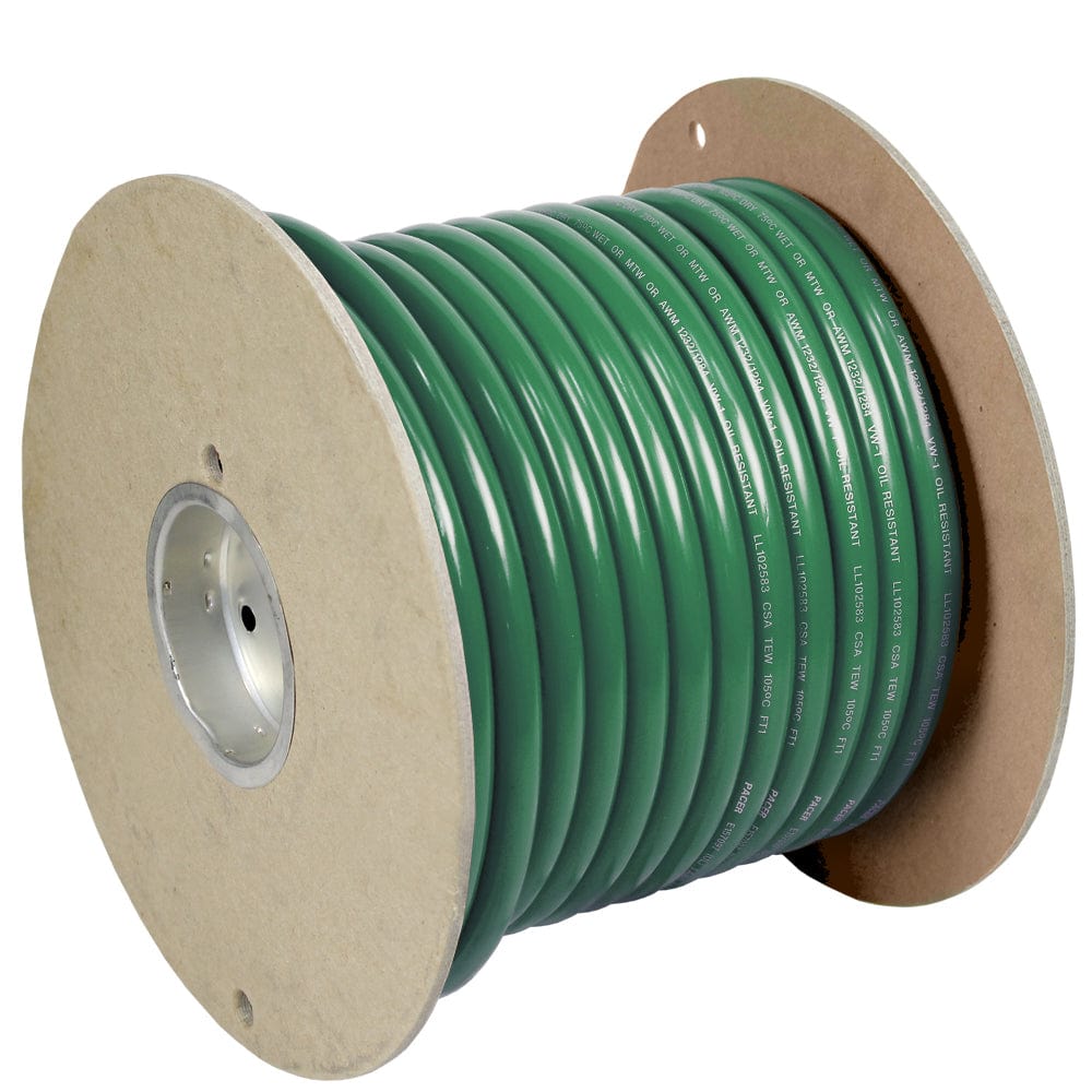Pacer Group Qualifies for Free Shipping Pacer Green 100' 4 AWG Battery Cable #WUL4GN-100