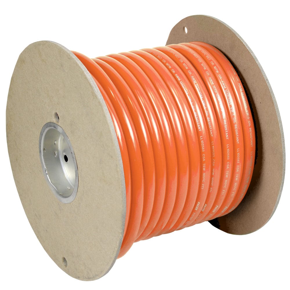 Pacer Group Qualifies for Free Shipping Pacer Orange 100' 6 AWG Battery Cable #WUL6OR-100