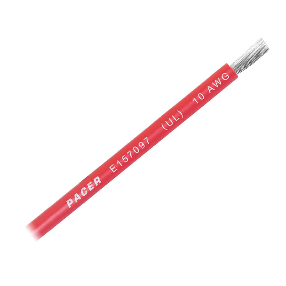 Pacer Group Qualifies for Free Shipping Pacer Red 10 AWG Primary Wire Sold by the Foot #WUL10RD-FT