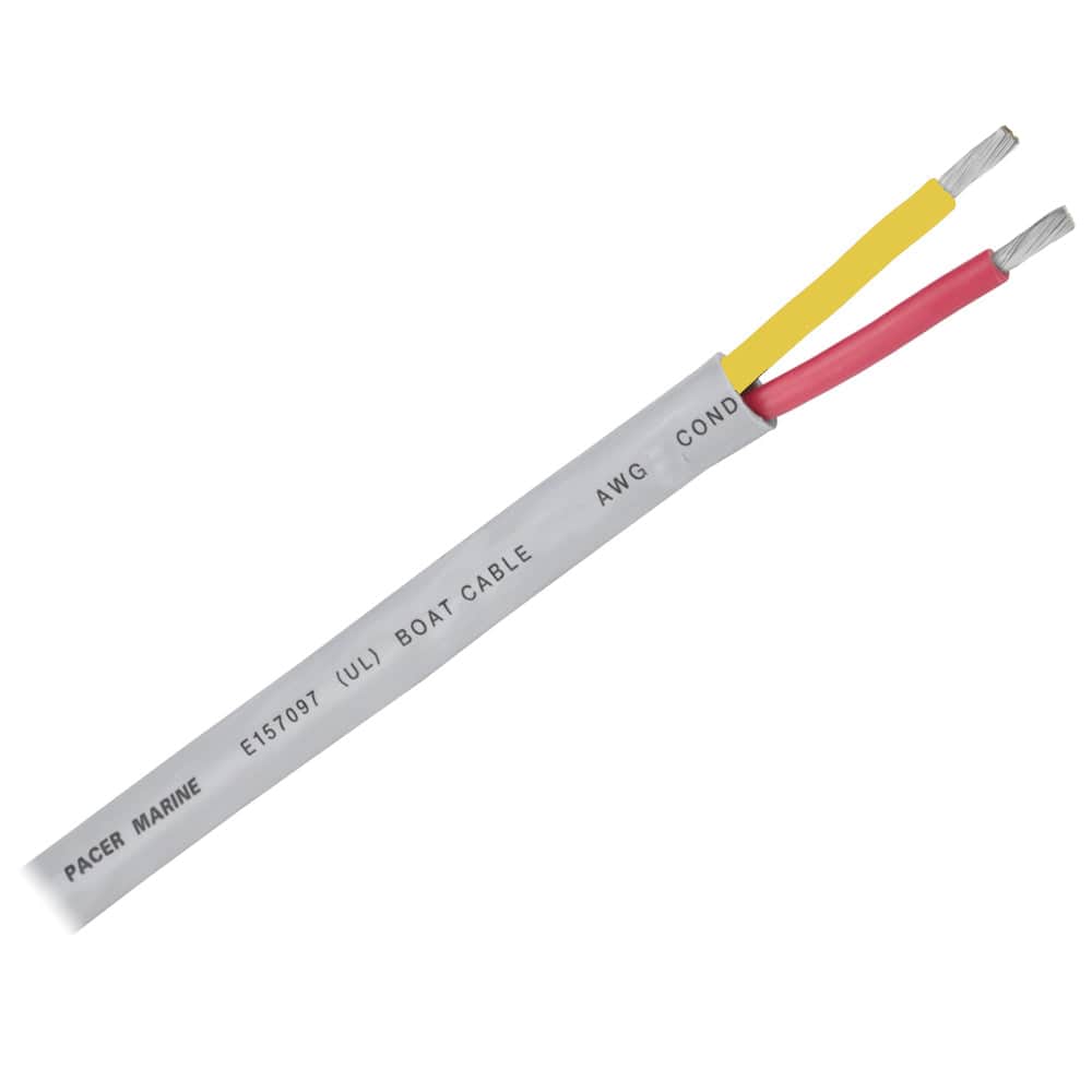 Pacer Group Qualifies for Free Shipping Pacer Safety Duplex Wire 12/2 Red, Yellow by the Foot #W12/2RYW-FT