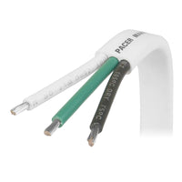 Pacer Group Qualifies for Free Shipping Pacer White Triplex Cable 100' 14/3 Black, Green, White #W14/3-FT
