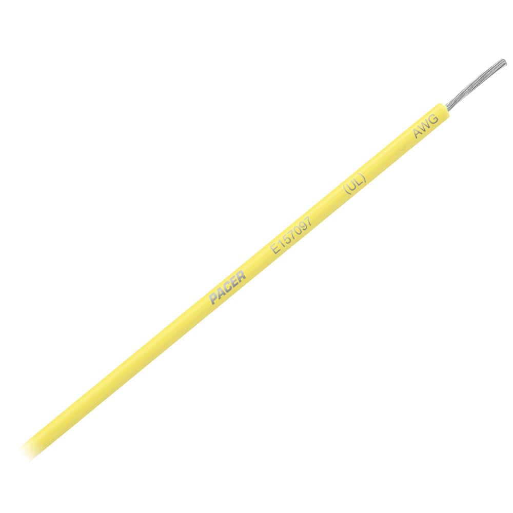 Pacer Group Qualifies for Free Shipping Pacer Yellow 25' 10 AWG Primary Wire #WUL10YL-25