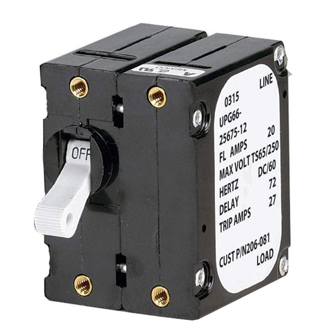 Paneltronics Qualifies for Free Shipping Paneltronics A-Frame Magnetic Circuit Breaker 15A Double-Pole #206-080S