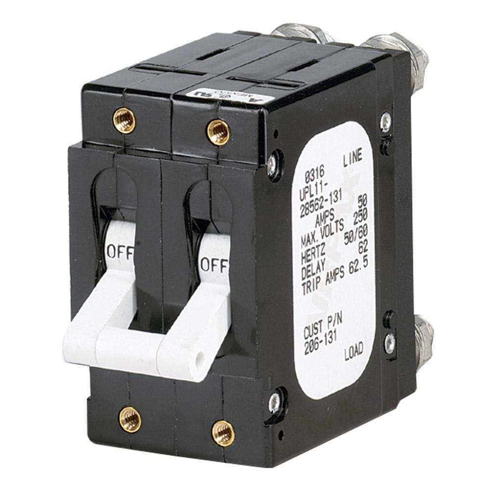 Paneltronics Qualifies for Free Shipping Paneltronics C-Frame Magnetic Circuit Breaker 60a DP White #206-132