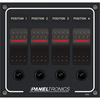Paneltronics Qualifies for Free Shipping Paneltronics DC 4-Position Illuminated Rocker Switch #9960022B