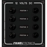 Paneltronics Qualifies for Free Shipping Paneltronics DC 4-Position Toggle Switch with Circuit #9960017B