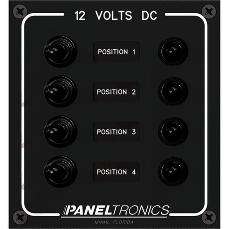 Paneltronics Qualifies for Free Shipping Paneltronics DC 4-Position Toggle Switch with Circuit #9960017B