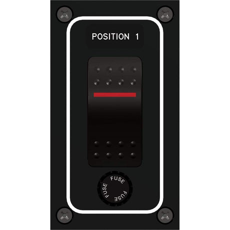 Paneltronics Qualifies for Free Shipping Paneltronics DC Illuminated Rocker Switch with Fuse #9960010B